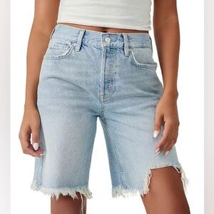 WE THE FREE by Free People Big Sur Coast 10” Boyfriend Short in Washed Away 30